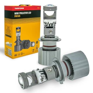 Imagem de Kit Mini Projetor Led Pro H7 90W 6000K 9000 Lumens