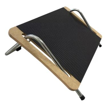 Imagem de Apoio Para Pés Ergonômico Descanso Inclinado Escritório Nr17