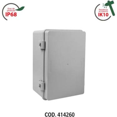 Imagem de Quadro Comando Rohdbox Completo Ip68 Cinza 300X200X150 888255 - ROHDIN