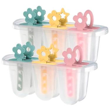 Imagem de Kit 2 Formas Picolé 6 Palitos Sorvete Picoleteiras Sanremo