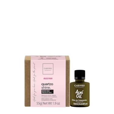 Imagem de Kit Cadiveu Professional Essentials Quartzo Shine Máscara de Tratamento em Barra e Açaí Oil (2 produtos)