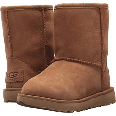 Imagem de UGG Bota infantil clássica curta II impermeável, Castanho, 22