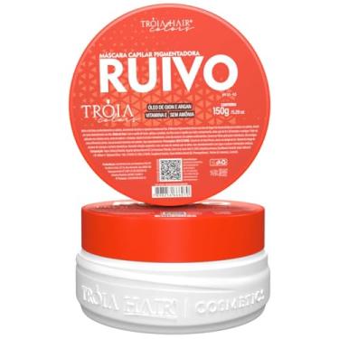 Imagem de Máscara Capilar Pigmentadora Troia Colors 150g Cor fantasia - Troia Hair Cosméticos (Variação) (Ruivo)