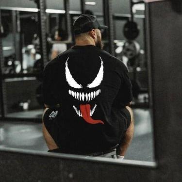 Imagem de Camisa Oversized Grande Academia Varias Estampa Venom Fit Camisa 100% 