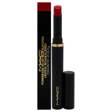 Imagem de Batom mac Powder Kiss Velvet Blur Slim Stick 889 Ruby New