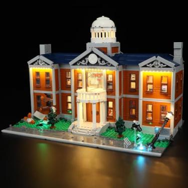 Imagem de MENZAVA LED Light Set Compatible with Lego 76294 X-Men: The X-Mansion Building Blocks Model - Model Set NOT Included