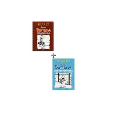 Imagem de Kit 2 Livros Diário De Um Banana - Volume 6 E 7 - Capa Mole