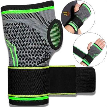 Imagem de Munhequeira De Punho Pulso Tendinite Órtese Alta Compressão - Prime Bi