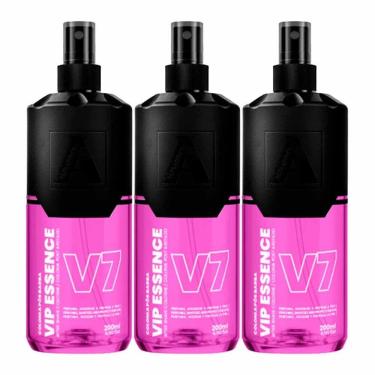 Imagem de Kit 3X Loção Pós Barba Vip Essence V7 200Ml Alfa Looks