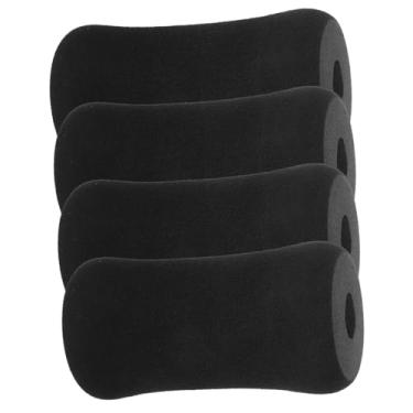 Imagem de KICHOUSE 4 peças de almofada de pé com manga de rolo Tapete de espuma para pés Rolos Peças de Ginásio Almofadas de Espuma para Pés Rolos Acessórios de Treinamento Ab Equipamento de Exercício