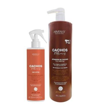 Imagem de Kit Arvensis Professional Cachos Naturais - Ativador De Cachos Crespos