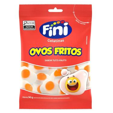 Imagem de Bala Fini Ovos Fritos Sabor Tutti Frutti 90g