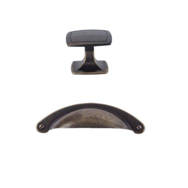 Imagem de Kit Puxadores 16 Unidades Decoração Móveis Em Geral, Cozinha