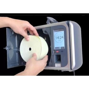 Imagem de Bobina Térmica 57 x 300 (56mm x 300m) para Relógio de Ponto  1 Unidade