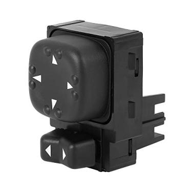 Imagem de X AUTOHAUX Interruptor de espelho retrovisor elétrico para carro 15045085 para Chevrolet Tahoe 2000-2002