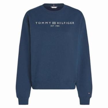 Imagem de Moletom Tommy Hilfiger Reg Corp Logo Feminino Branco-Feminino