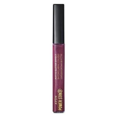 Imagem de Avon - Power Stay Matte Glitter Batom Líquid Marsala Rad 7ml, marsala 