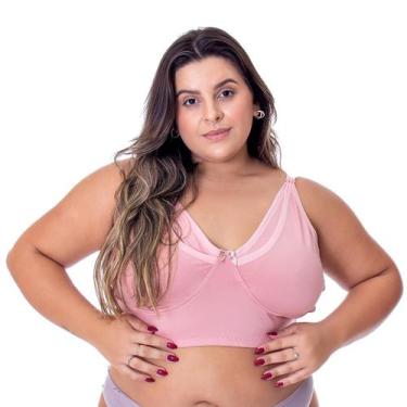 Imagem de Sutiã Maternidade Giovanna  Amamentação Sem Bojo Plus Size com Confort