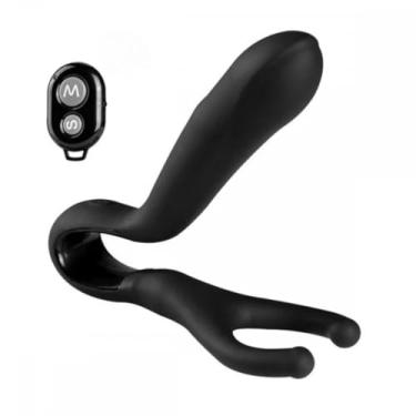 Imagem de Estimulador De Próstata Com Estimulador Testículos 8 Modos De Vibração Orgasmos Intensos