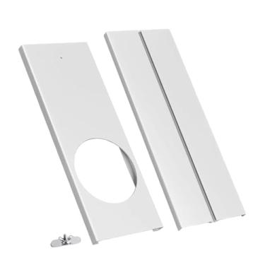 Imagem de WeiLaiKeQi Kit de janela para ar condicionado portátil, painéis de vedação, peças de reposição, kit de ventilação deslizante leve para mangueira de exaustão de