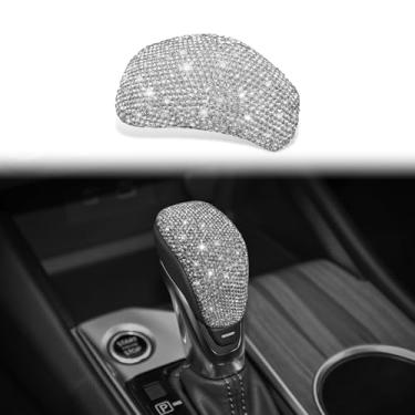 Imagem de HHLOU Acessórios Interiores Bling Capa de Alavanca de Mudança de Velocidades Apto para Nissan Sentra Altima Kicks 2019 2020 2021 2022 2023.