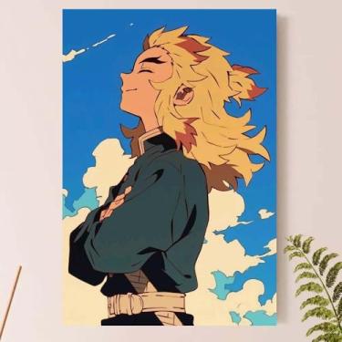 Imagem de Placa Quadro Decorativo - Kimets.u no Ya.iba - Kyo.juro Ren.goku (Rengoku_02)