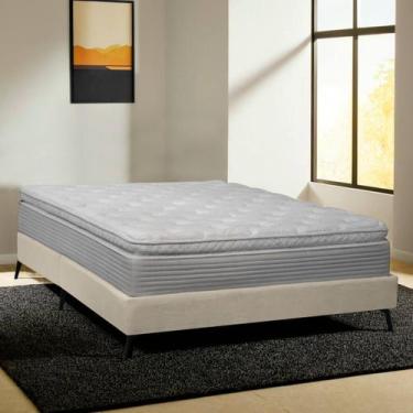 Imagem de Base Cama Box Orgânica Montreal 164x206cm Queen Size Bouclê - SOFA STO