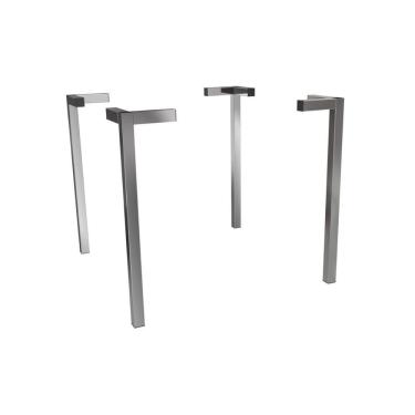 Imagem de Base Mesa de Jantar Santorini M089 Aço s/ Tampo Cromada - Kappesberg