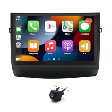Imagem de Estéreo automotivo de 4 + 64 G, adequado para Toyota Prius 2003-2009, tela sensível ao toque de 9 polegadas, sem fio, Carplay, Android, 14, receptor de rádio de carro, FM, WiFi, GPS, SWC, Bluetooth