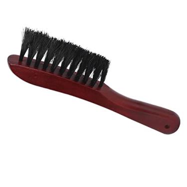 Imagem de ZJchao Pincel de Mesa de Bilhar, Mesa de Bilhar Com de Feltro de Leve e Portátil Maçaneta de Madeira Com Orifício Pequeno para Poeira Limpa na de e Trilhos