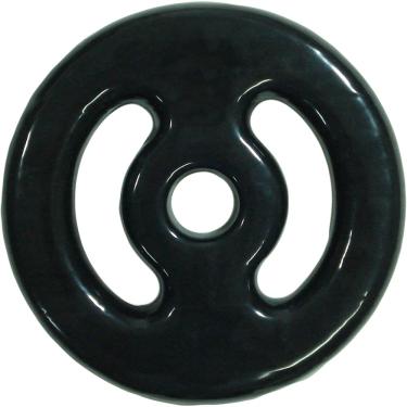 Imagem de Poli Sports Anilha Emborrachada 04kg Preta