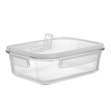 Imagem de Pote Hermético Vidro Borosslicato Vedado 640Ml - Mori