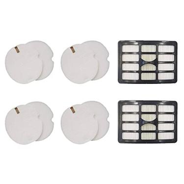 Imagem de Casa Vacuums Kit de substituição de 2 HEPA, 4 de espuma e 4 filtros de feltro serve para Shark Lift-Around Portable LA400, NP317W, NP318, NP319 e NP320. Compare com XFF318 XHF319