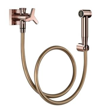 Imagem de Ducha Higiênica Docol City 876930 com Registro e Derivação Cobre Polido