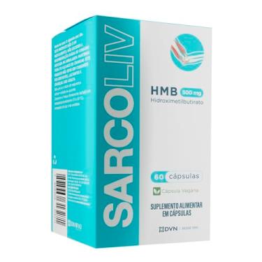 Imagem de HMB 500 mg 60 Cápsulas Hidroximetilbutirato - Sarcoliv | DVN Pharma - Manutenção Muscular