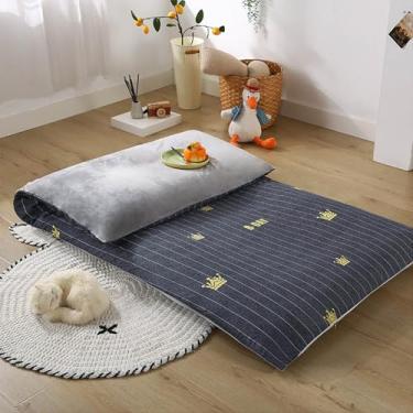 Imagem de Capa De Colchão De Algodão 100% Futon Japonês,capa Protetora De Colchão De Tatame,capa Com Zíper,capa De Futon Lavável Na Máquina,para Capa De Colchão De Chão De Futo, A, 120x200cm/47x78
