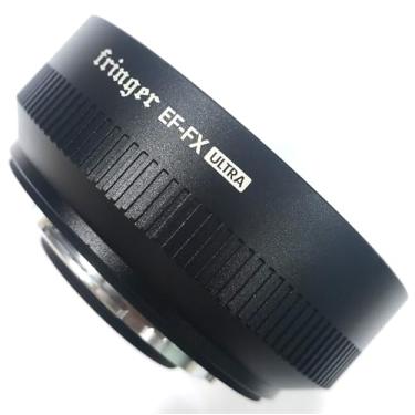Imagem de Fringer Adaptador de montagem de lente EF-FX Ultra compatível com lente Canon EOS EF para Fujifilm X-T50 X-H2s X-T5 X-Pro3 X-S20 XT4, abertura eletrônica de foco automático, ampliar 1 abertura de