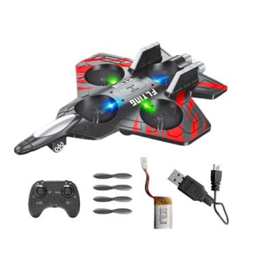 Imagem de Esquirla Avião de controle remoto anti-queda RC, planador leve de 4 canais RC para crianças, meninos e adultos, presentes