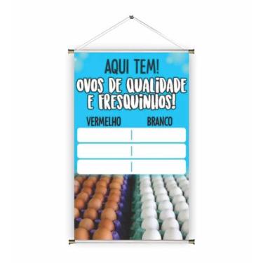 Imagem de Banner pronto Ovo Misto BA 240 medida 45x70 cm arte pronta