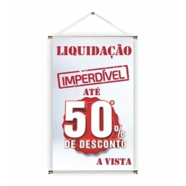Imagem de Banner pronto Liquidação BA 233 medida 45x70 cm arte pronta