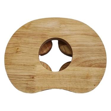 Imagem de Generic Apoio de cabeça de madeira para sauna, suporte para as costas, travesseiro profissional moderno para sauna, spa doméstico, sala de vapor