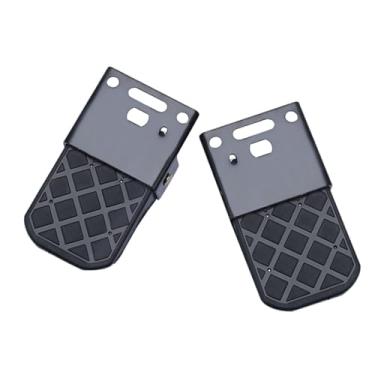 Imagem de Dynwave Suporte para pedais traseiros de bicicleta, apoio para os pés, acessórios de ciclismo para bicicleta elétrica, Dobrável com Dois Furos