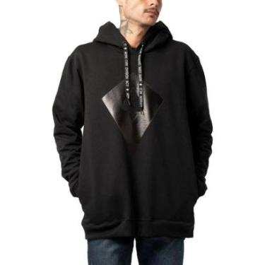 Imagem de Moletom Canguru MCD Pipa Horizonte Preto-Masculino