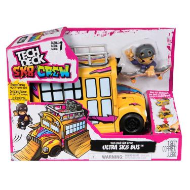 Imagem de Playset Ônibus Radical Com Boneco Sk8 Crew - Tech Deck