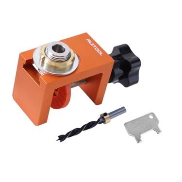 Imagem de MFMEXUL Kit de Gabarito para Furos de Bolso, Kit de Gabarito para Cavilhas, Ferramenta, Resistente Ao Desgaste, Kit de Gabarito para Cavilhas Prático, 6mm