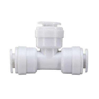 Imagem de Conector T Engate Rápido Para Mangueira 1/4 União Nylon