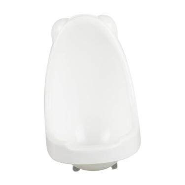 Imagem de Milageto Potties de treinamento para bebês, mictório treinador de penico para meninos engraçado, portátil, mictório para meninos, treinador de xixi para, branco