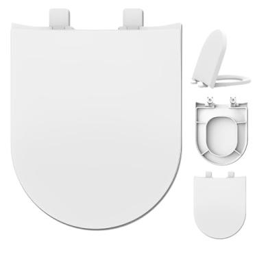 Imagem de Assento Tampa Compatível com Carrara Para Vaso De.ca Branco 1.6gpf 6.lpf