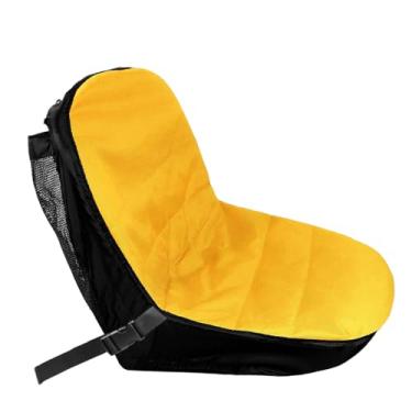 Imagem de Capa de assento para cortador de grama com fivela compatível com John Deere, capa de assento de trator compatível com Cub Cadet, para artesão, almofada de assento de cortador (média)