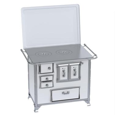 Imagem de Fogao a Lenha Venax GII n 2 Sec XVIII Branco Gab SD